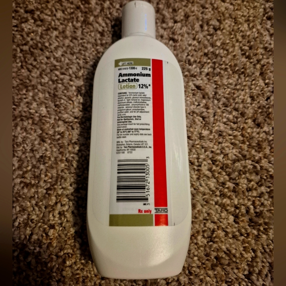 NWT Ammonium Lactate Lotion 12%